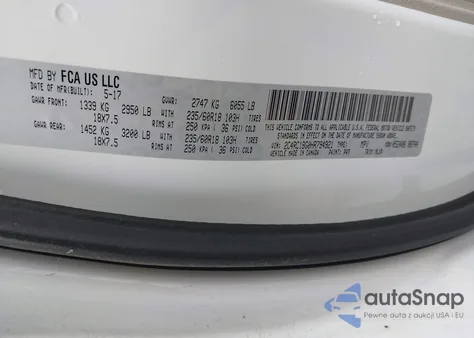 2017 Chrysler Pacifica Touring-L from USA, damaged, VIN 2C4RC1BG0HR794921